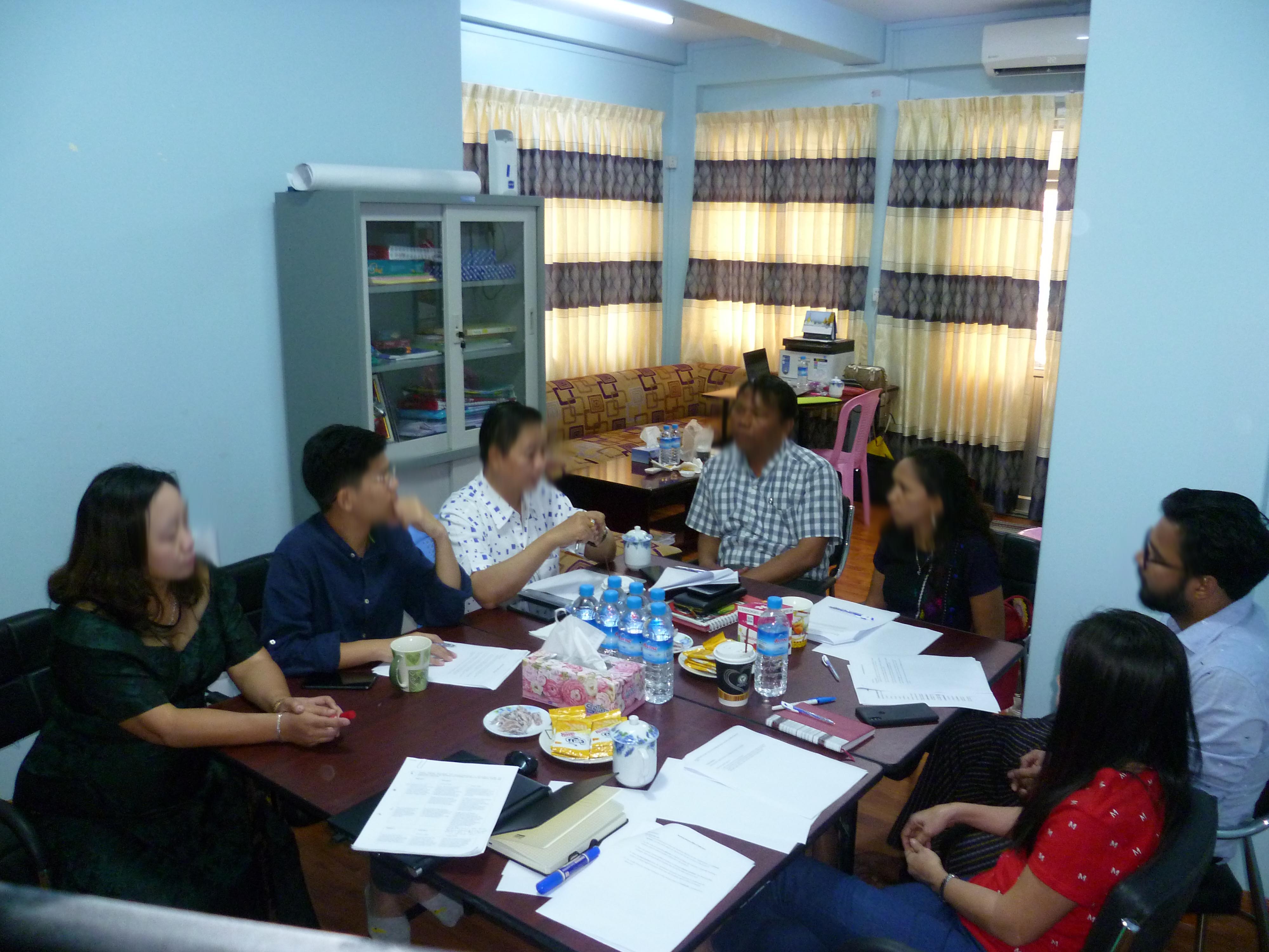 Projekplanung: Mentale Gesundheit in Myanmar